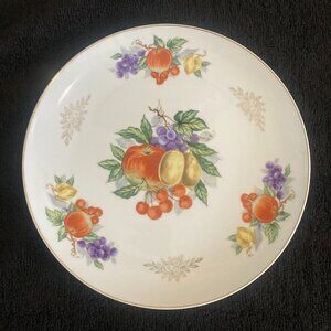 Vintage Ucagco Japan Hand Painted Fruit Plate